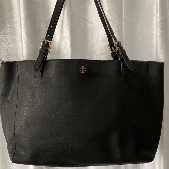 Tory Burch Bags Tory Burch York Black Laptop Bagtote Poshmark